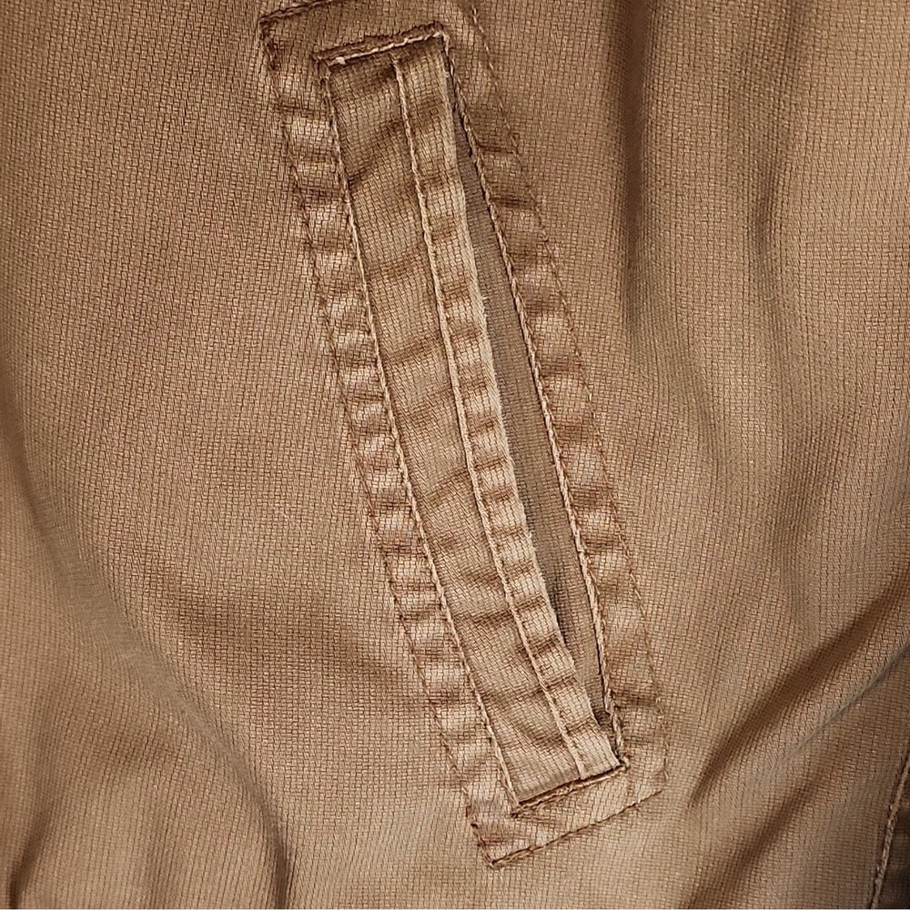 VTG Aéropostale Men's Insulated Brown Canvas‎ Quilted Fleece lined Jacket Sz XL - Picture 3 of 11